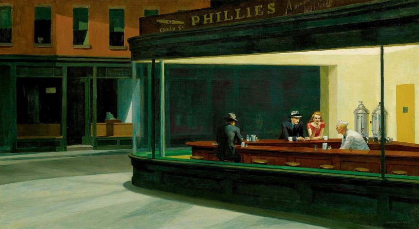 Edward_Hopper-Nighthawks-1942