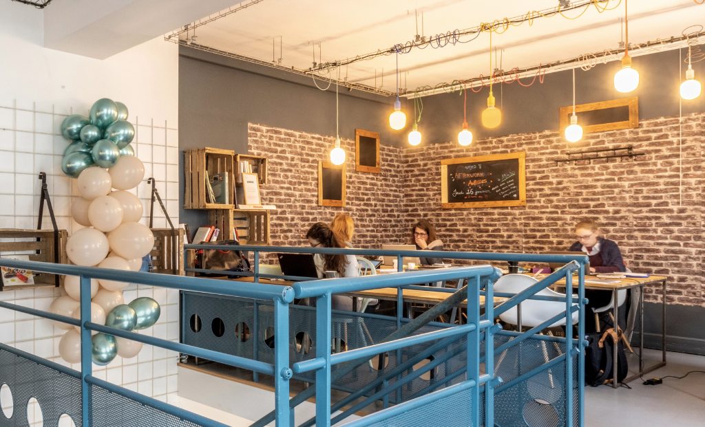 Be-Coworking, espace vinci, open space, coworking